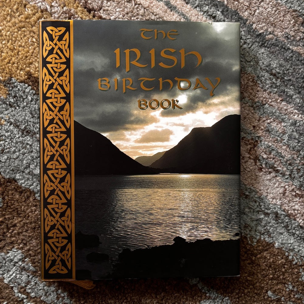 Irish Birthday Book 1994  copies of famous paintings & photographs of Ireland